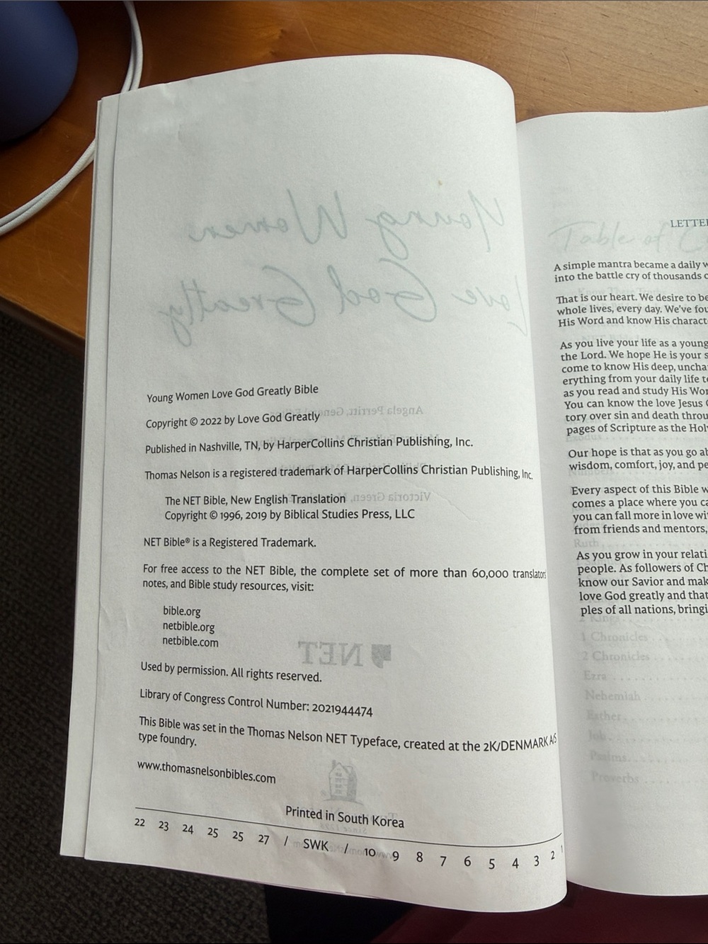 NET Bible - Picture 3 of 5
